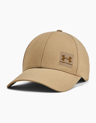 Under Armour Mens Iso Chill Armourvent Curved Brim Cap - Brown - Size: MED/LGE