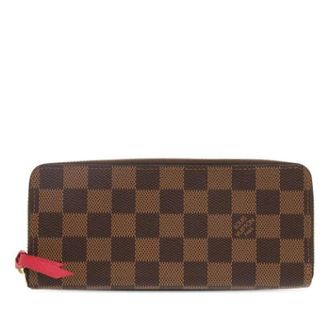 Louis Vuitton Pre-owned Wallets, female, Brown, Size: ONE SIZE Pre-owned Zip Around Wallet
