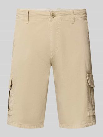 Bugatti Bermudas mit Cargotaschen in Ecru, Gr&ouml;&szlig;e 48