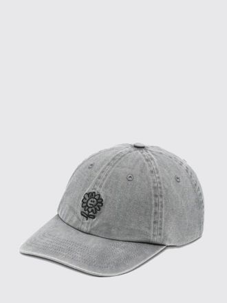 Sunflower Cappello in denim di cotone con ricamo