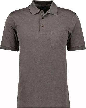 Ragman Short sleeved polo shirt taupe size XL