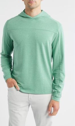 Johnnie-O Remmy Performance Hoodie in Cilantro at Nordstrom, Size Xx-Large