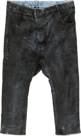 Boris Bidian Saberi Jeans con bottoni - Grigio