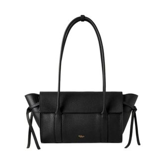 Mulberry Small Soft Bayswater Tote Bag - female - Mulberry - Shopping Bags - Black - ONE SIZE - Bags