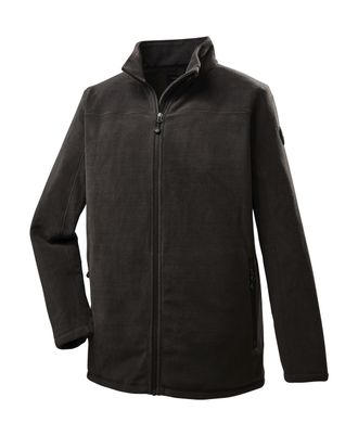 Stoy Fleecejacke STOY STS 18 MN JCKT, Herren, Gr. XXL, grau (anthrazit), Oberstoff: 100% Polyester, Jacken Fleecejacke, Leichte Fleecejacke mit Stretch, Ki