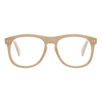 Celine CL50130I047 Square Full Rim Eyeglasses - Beige