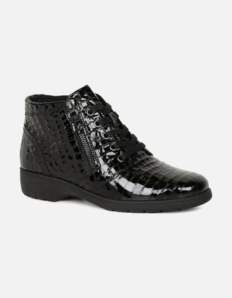 Caprice Womens Amanda Womens Ankle Boots - Black - Size: 6.5