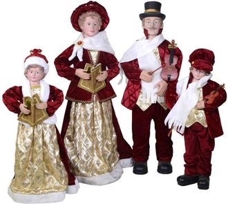 Vacchetti Vacchetti - Singers Family Set Tela Burdeos 4pcs Cm21x15h70