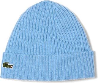 Lacoste Wool Cuff Beanie in Hbp Panorama at Nordstrom