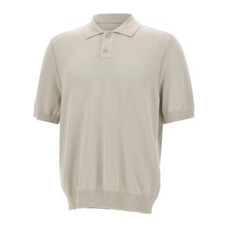 HUGO BOSS Hugo, Round-neck Knitwear, male, Gray, Size: 2XL Asac Polo