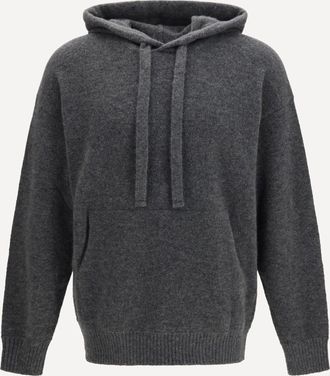 Laneus Cashmere and silk hooded Sweater Male 50