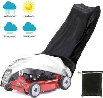 OEM Funda Para Cortac&eacute;sped De Empuje, Impermeable Y Resistente, De Tejido 210d, Para Cortac&eacute;sped De Exterior, Con Bolsa De Almacenamiento (188 X 63,5 X 99