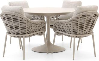 Suns Casto/Nova &oslash;120cm dining tuinset 5-delig