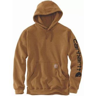 Carhartt Work in Progress Sudadera Logo Manga Con Capucha Marr&oacute;n T.xs - K288-brn-xs