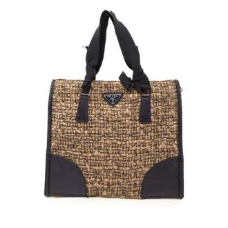 Prada Pre-owned Mini Bag - Dames - Vintage Mini Tas - Bruin - ONE Size - Leer - Vintage