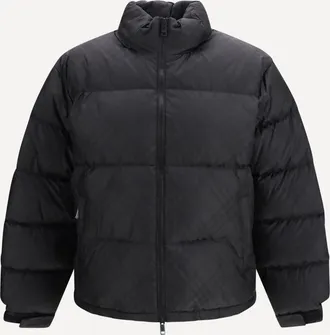 Burberry Highlands Check Nylon Puffer Jacket Male XL