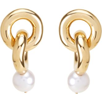 Lanvin Les Perles By Lanvin Earrings in Gold at Nordstrom