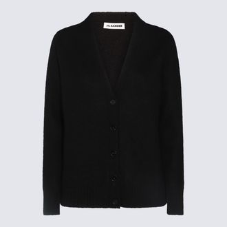 Jil Sander Black Wool Knitwear