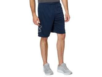 Under Armour UA Tech Graphic Shorts Mens Shorts Academy/Steel : 2XL, Polyester