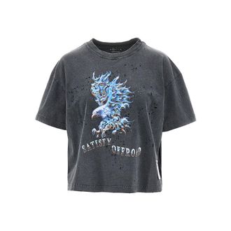 SATISFY Printed MothTech T-shirt Woman XS