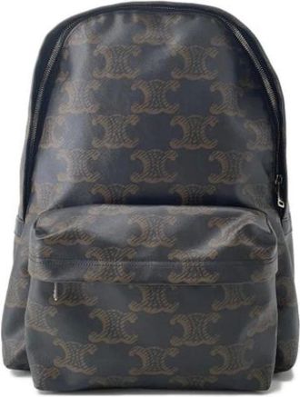 Celine Pre-owned Backpacks, female, Brown, Size: ONE SIZE Pre-owned Leather celine-bags
