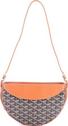 Goyard Hirondelle Shoulder Bag Coated Canvas and Leather