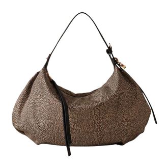 Borbonese Shoppers - female - Borbonese - Shoulder Bags - Black - ONE SIZE - Bags