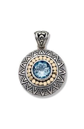 Samuel B. Sterling Silver Pendant in Blue at Nordstrom Rack