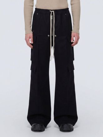 Rick Owens Rick Owens DRKSHDW Pantaloni Cargobelas in lana vergine