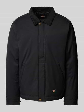 Dickies Jacke mit Kentkragen Modell CORDUROY in Black, Gr&ouml;&szlig;e XXL