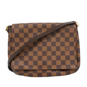 Louis Vuitton Pre-owned Cross Body Bags, female, Brown, Size: ONE SIZE Pre-owned Musette Tango Shoulder Bag