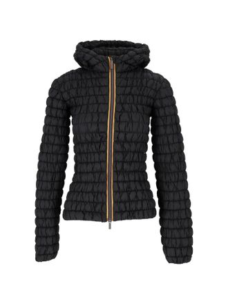 K-Way Shyda Tech Warm Corto Quilted Hooded Jacket