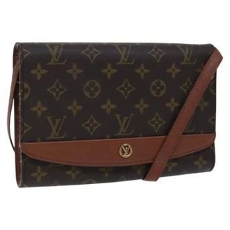 Louis Vuitton Tweedehands Canvas Louis Vuitton tassen - Dames - Pre-owned - Bruin - Maat: ONE Size