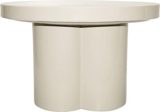 Moloo Mesa de centro redonda D56 cm Blanco roto