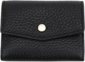 Pourchet Petit Porte-monnaie - Dames - Portefeuilles - Zwart - ONE Size - Leer - Accessoires