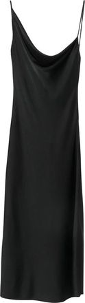 Stella McCartney Asymmetric Cowl-neck Midi Dress