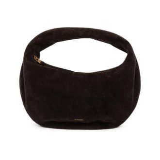Khaite Olivia Mini Tas - Dames - Tassen - Bruin - Maat: ONE Size Leer
