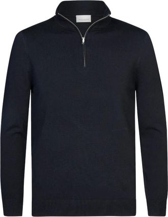 Profuomo Heren, Truien, Blauw, Maat: 2XL