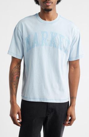 Market Arc Logo Appliqu&eacute; T-Shirt in Blue at Nordstrom, Size Xx-Large