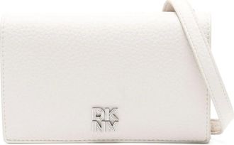DKNY Dkny, Tassen, Dames, Beige, ONE Size, Beige Clutch Portemonnee voor Vrouwen