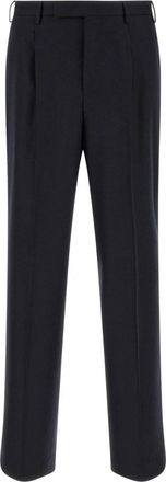 Pantaloni Torino Samuel Broeken - Heren - Nette broeken - Zwart - XL - Wol - Broeken
