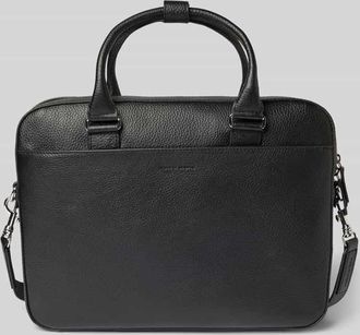 Tiger Of Sweden Laptoptasche aus echtem Rindsleder Modell Bosun in Black, Größe 1