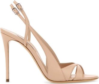 Casadei Beige Solid Sandalo Pumps & Heels