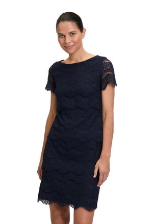 Vera Mont Womens 0018/4851 Dress, Blue (Night Sky 8541), 12 (Size: 38)