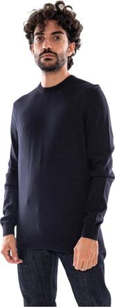 Only & Sons Only & Sons - Onsalex Reg 12 Crew Knit Noos - Heren - Truien - Blauw - Maat: M Katoen