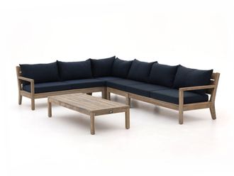 Rough Country Rustic Furniture ROUGH Batang hoek loungeset 5-delig links