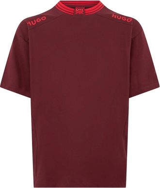 HUGO BOSS T-shirt in cotone - - Tops - Uomo - Rosso - S