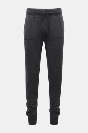Braun Hamburg Men - Cashmere jogger pants anthracite