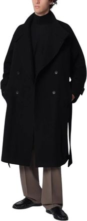 Tagliatore Cappotto Heron - Heren - Mantel - Zwart - XL - Jassen