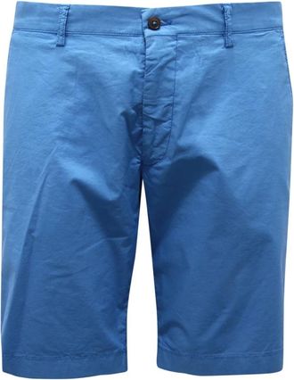 Berwich Italiaanse Bermuda shorts Model 1933/P3 - Heren - Korte Broeken - Blauw - S - Korte Broeken